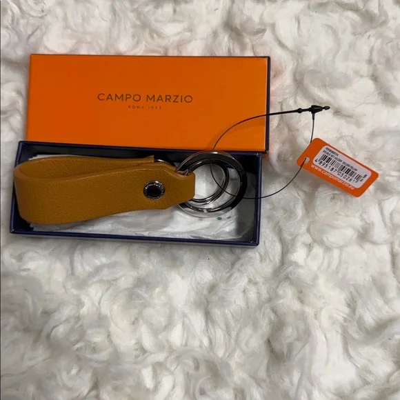 Split Keychain Nordic Retro Spring Double Ring Keychain - Picture 2 of 9